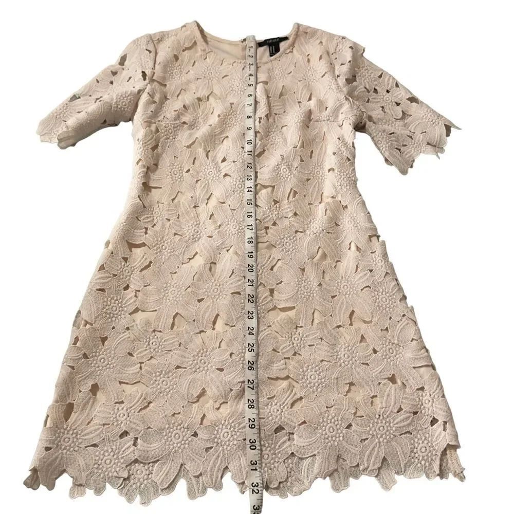 Forever 21 Lace Blush Dress MEDIUM - Picture 6 of 13